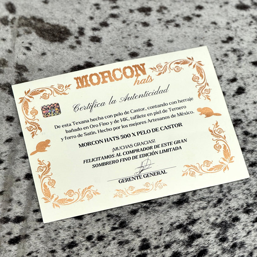 TEXANA EN PELAJE DE CASTOR