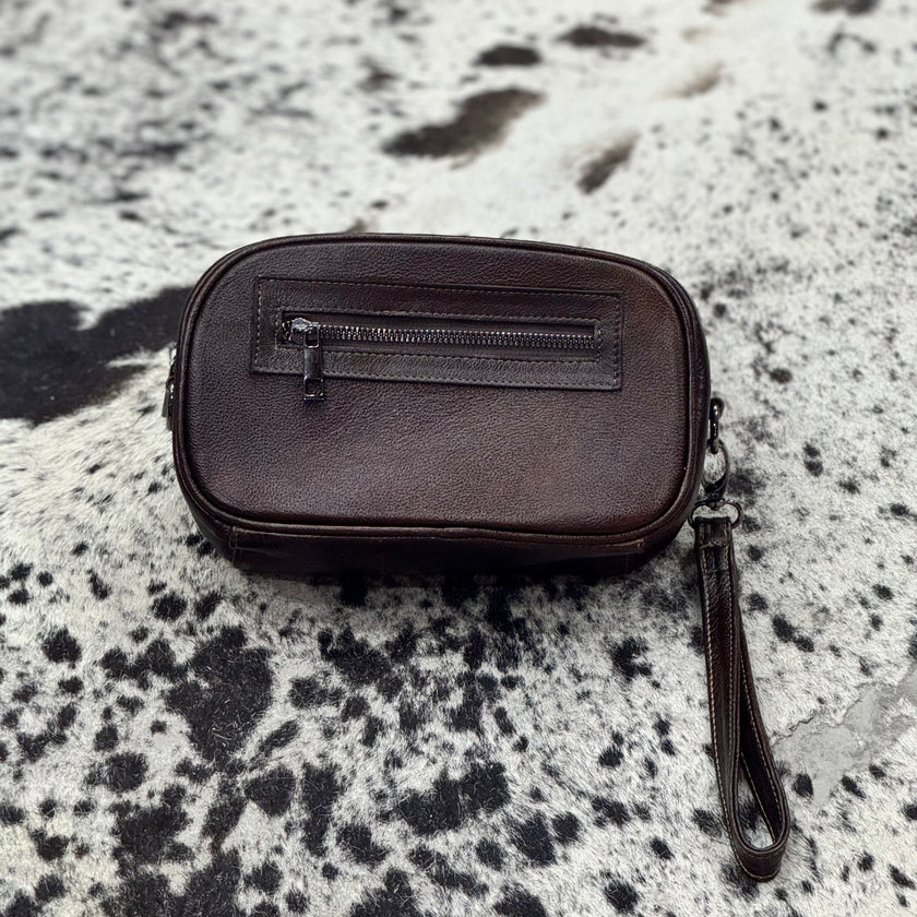 BANDOLERA MANTARRAYA REY TABACO